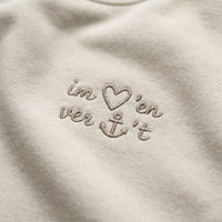 Im Herzen verankert Stick - Unisex Premium Pullover