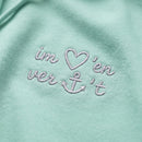 Im Herzen verankert Stick - Frauen Premium Hoodie