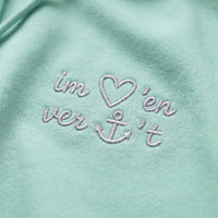 Im Herzen verankert Stick - Frauen Premium Hoodie