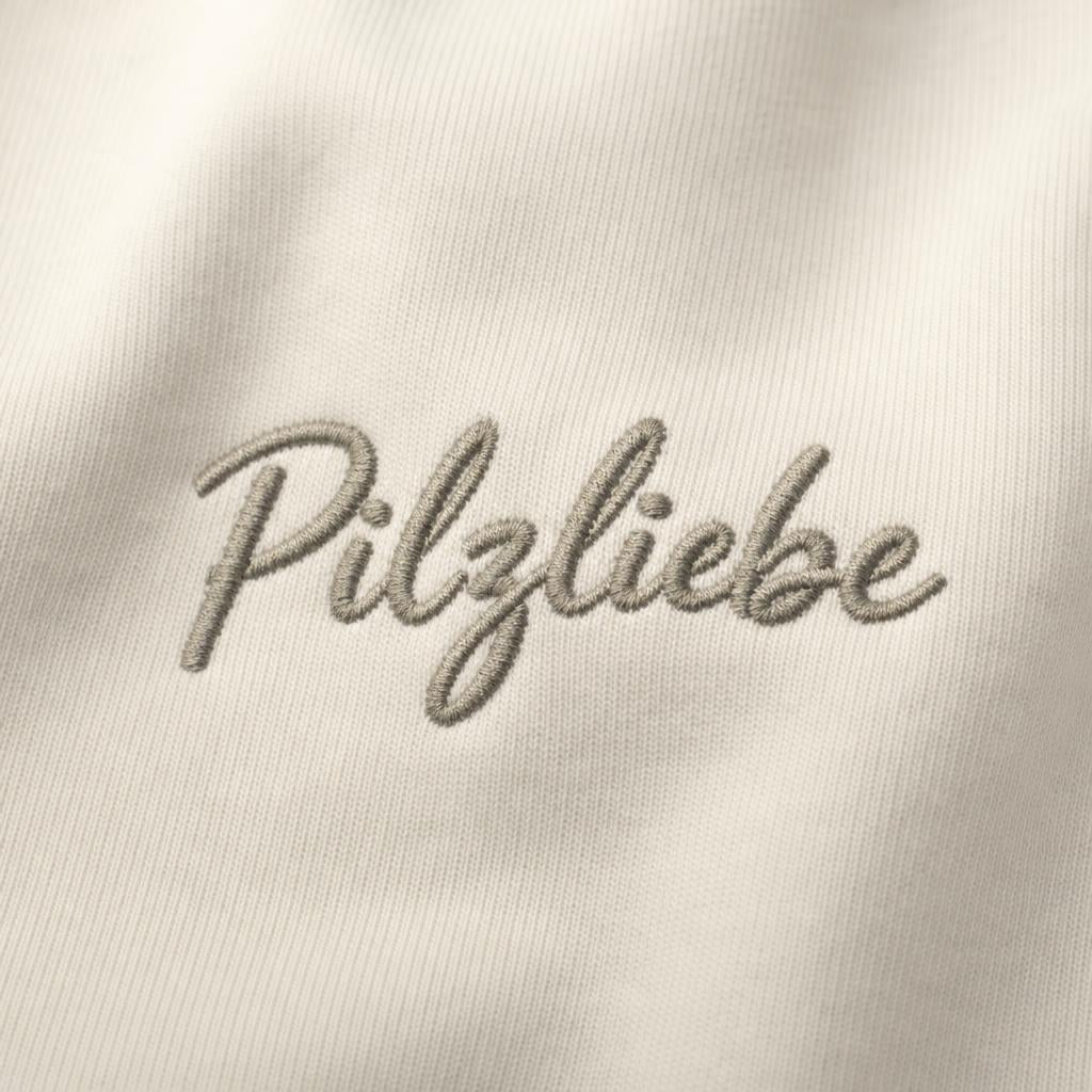 Pilzliebe Stick - Relaxed Frauen Half Zip Pullover