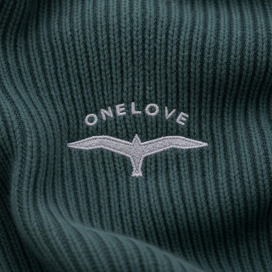 ONELOVE Möwe Stick - Unisex Bio FISHERMAN BEANIE