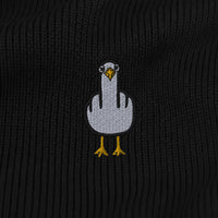 F**k You Möwe Stick - Unisex Bio FISHERMAN BEANIE
