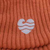 Wellenherz Stick -  Unisex Bio FISHERMAN BEANIE