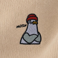 Moin Möwe - Bestickte Wintermütze