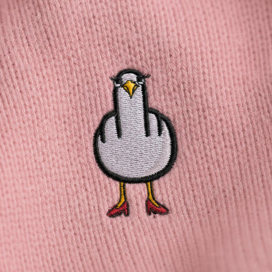 F**k You Möwenlady - Bestickte Wintermütze