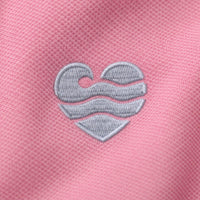 Wellenherz -  Unisex Bio-Poloshirt
