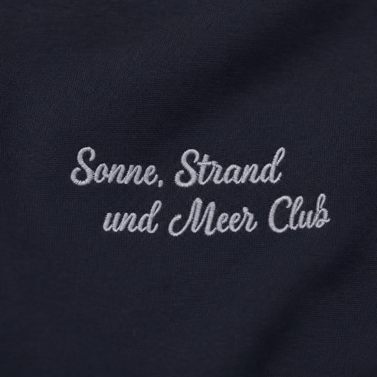 Sonne, Strand & Meer Club Stick - Relaxed Frauen Half Zip Pullover