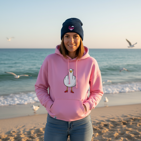 F**k You Möwenlady - Damen Hoodie | Bio-Baumwolle