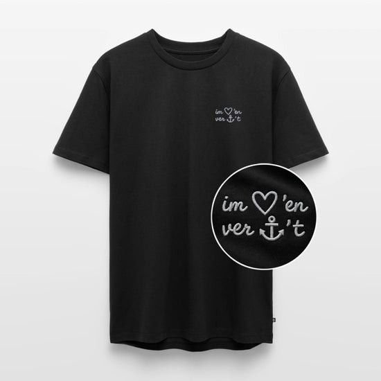 Im Herzen verankert Stick - Unisex Premium T-Shirt