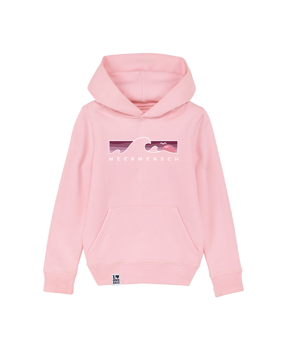 Meerverliebt Welle  - Kids Hoodie