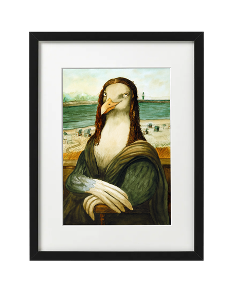 Möwe Lisa Kunstdruck