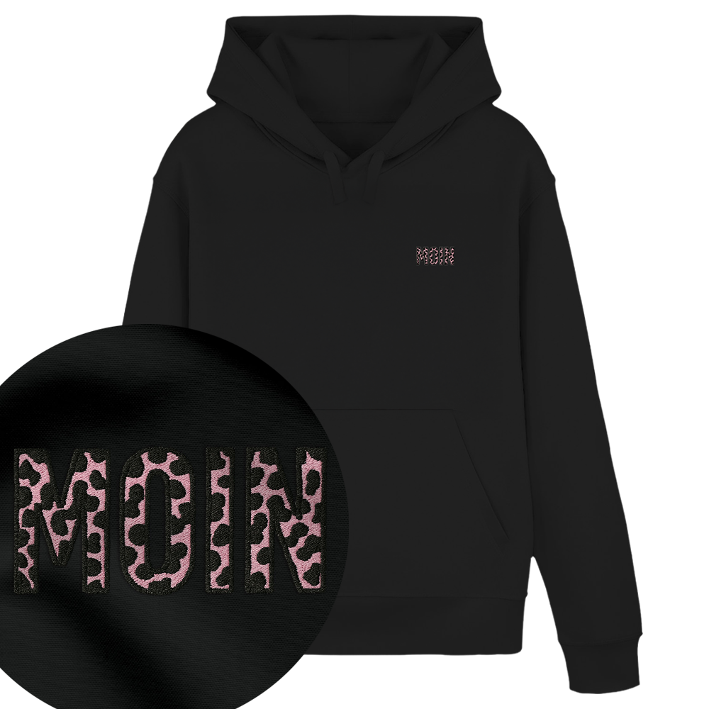 Moin-Leo  - Unisex Hoodie | 100% Bio-Baumwolle | Edler Stick