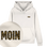Moin-Leo   - Unisex Hoodie | 100% Bio-Baumwolle | Edler Stick