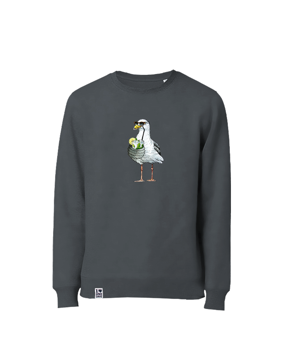 Schluckspecht Möwe  - PREMIUM Unisex Sweater