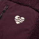 Wellenherz -  Unisex Sherpajacke