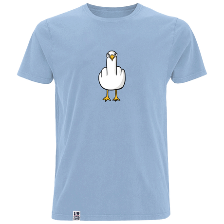 F**k You Möwe - Herren Shirt | 100% Bio-Baumwolle