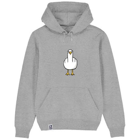 F**k YOU Möwe - Unisex Hoodie | 100% Bio-Baumwolle