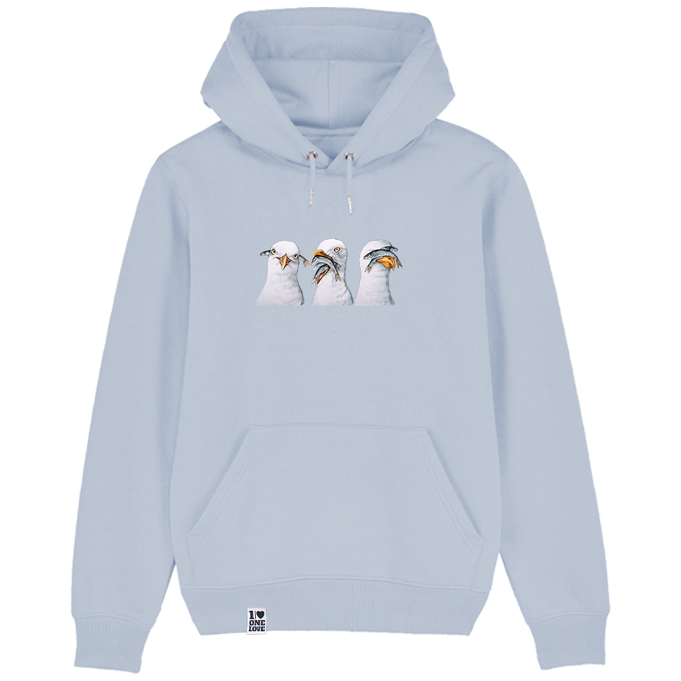 Möwen - Unisex Hoodie | 100% Bio-Baumwolle