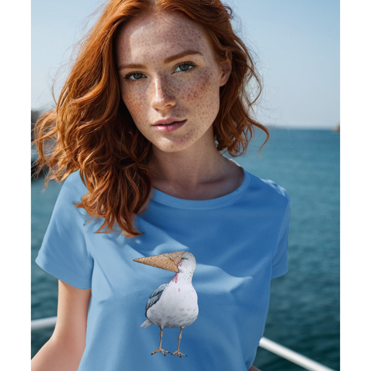 Eisvogel - Damen Shirt | 100% Bio-Baumwolle