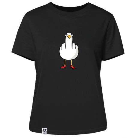 F**k You Möwenlady - Damen Shirt | 100% Bio-Baumwolle