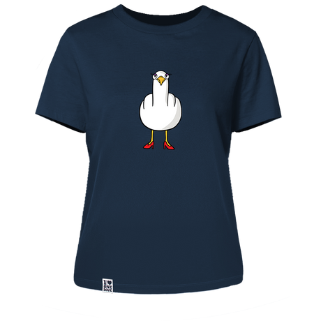 F**k You Möwenlady - Damen Shirt | 100% Bio-Baumwolle