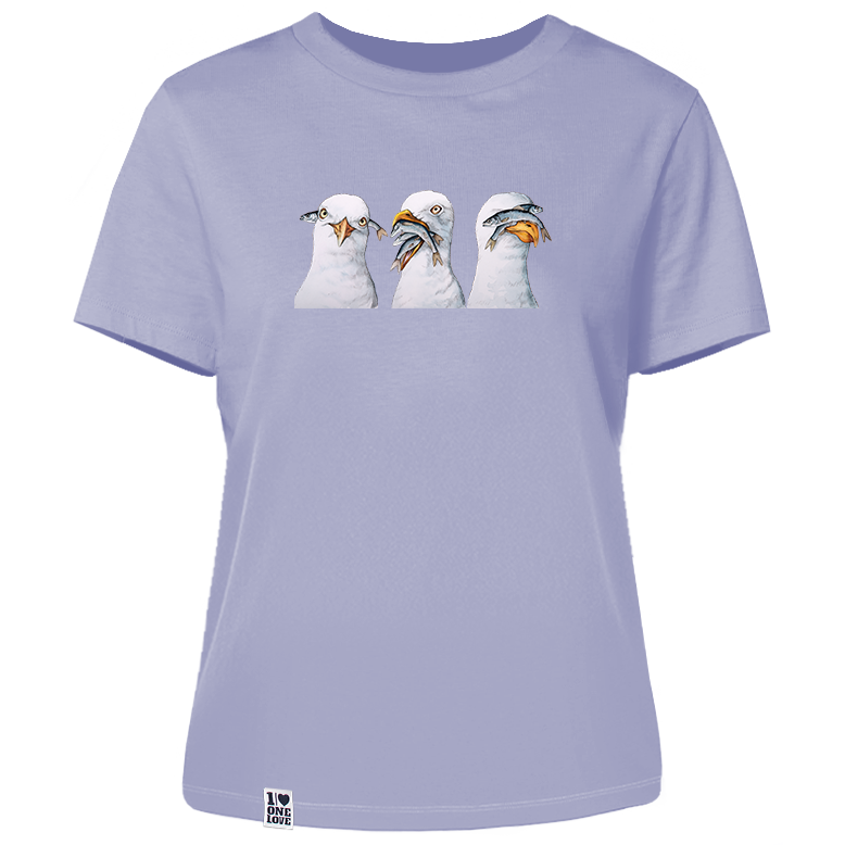 Möwen - Damen Shirt | 100% Bio-Baumwolle