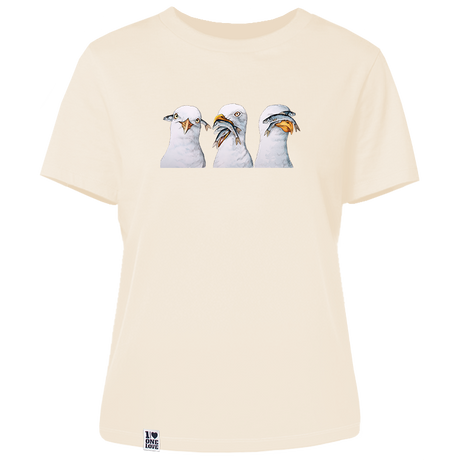 Möwen - Damen Shirt | 100% Bio-Baumwolle