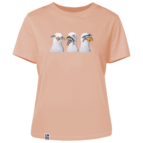 Möwen - Damen Shirt | 100% Bio-Baumwolle