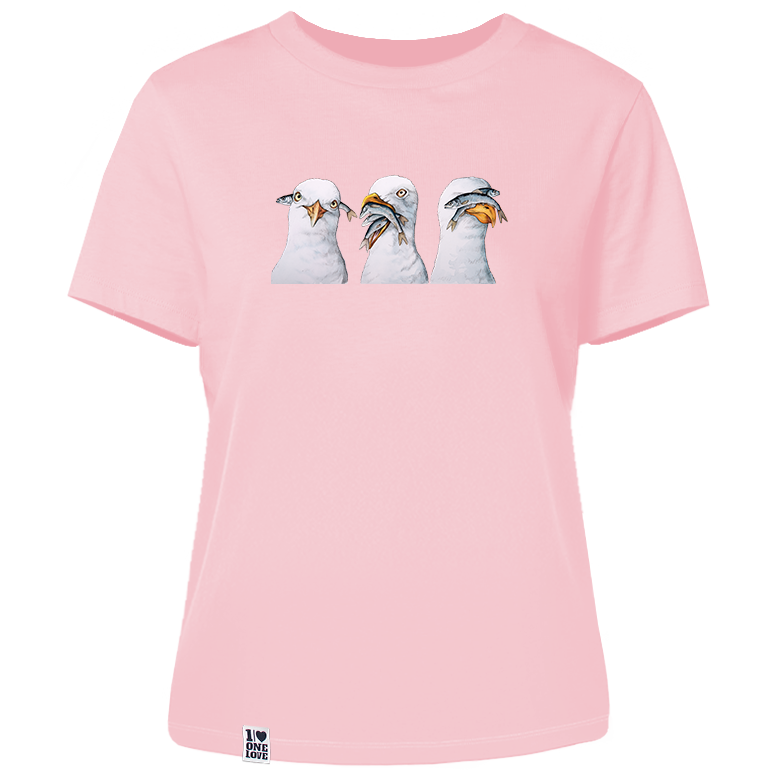 Möwen - Damen Shirt | 100% Bio-Baumwolle