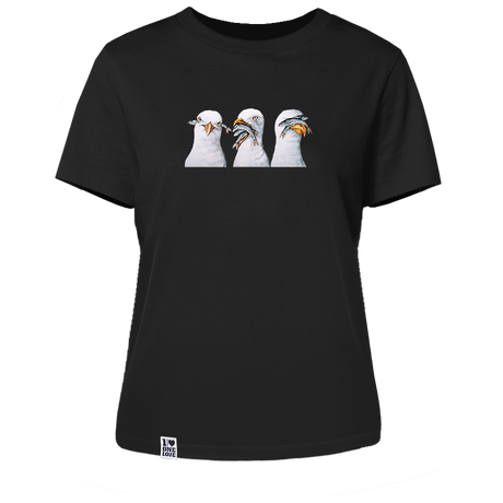 Möwen - Damen Shirt | 100% Bio-Baumwolle