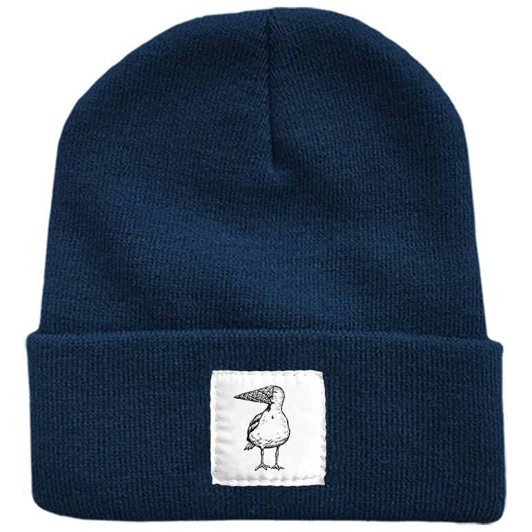 Eisvogel Beanie – Ein Stück Meer auf deinem Kopf