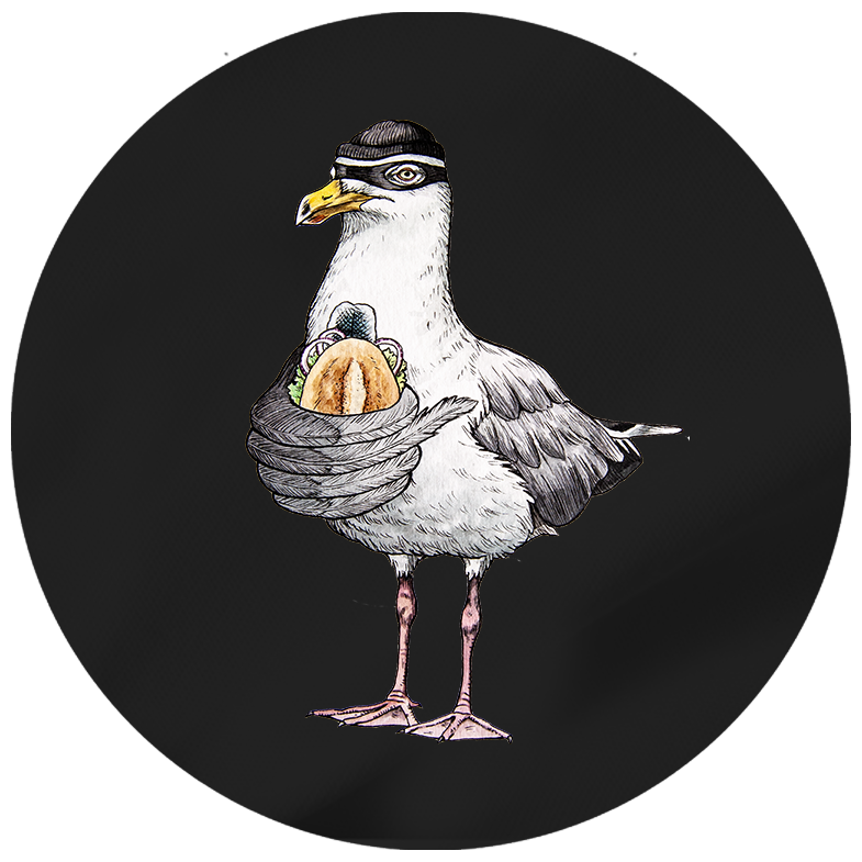 Raubvogel - Herren Shirt | 100% Bio-Baumwolle