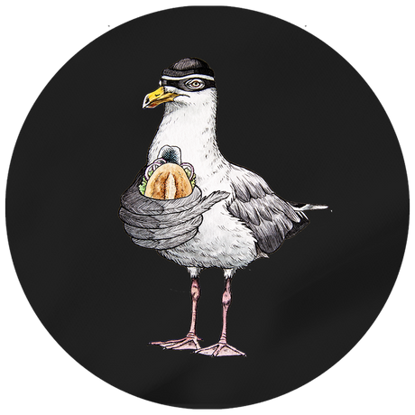 Raubvogel - Herren Shirt | 100% Bio-Baumwolle