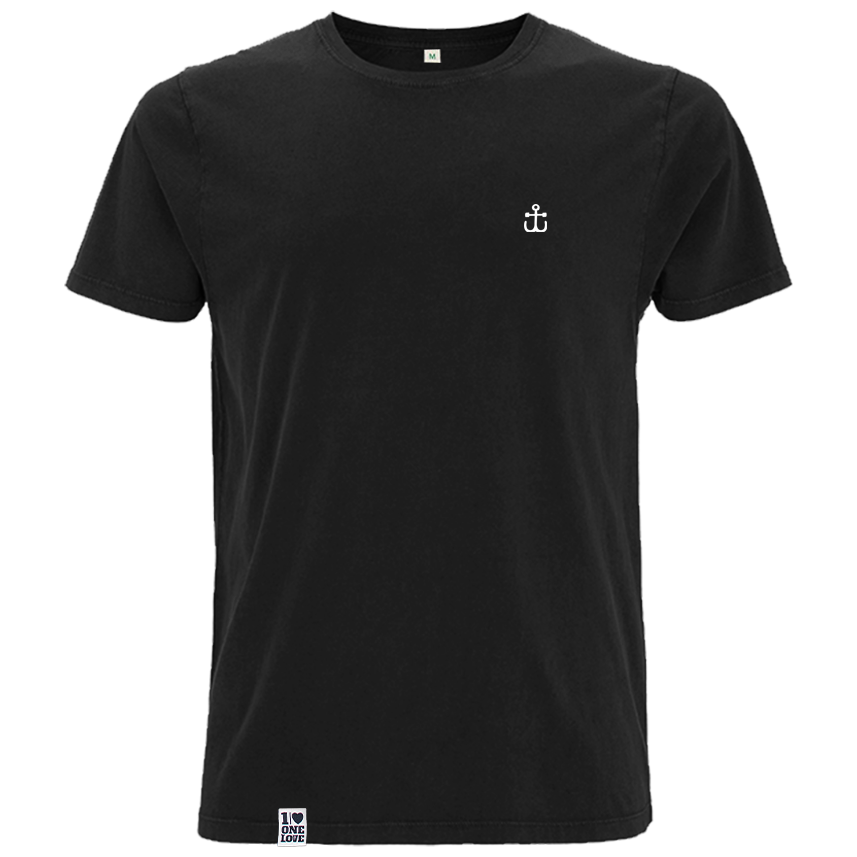 Anker - Herren Shirt | 100% Bio-Baumwolle | Edler Stick