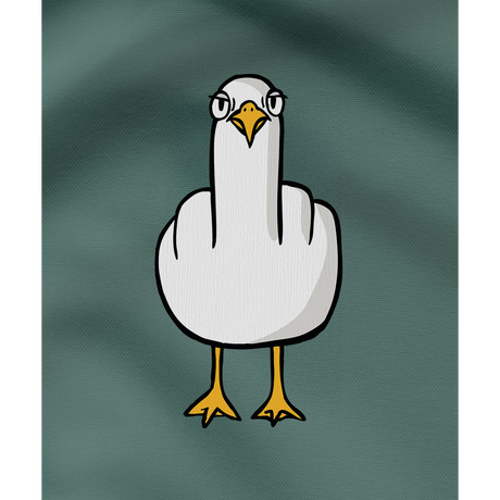 F**k You Möwe - Damen Shirt | 100% Bio-Baumwolle