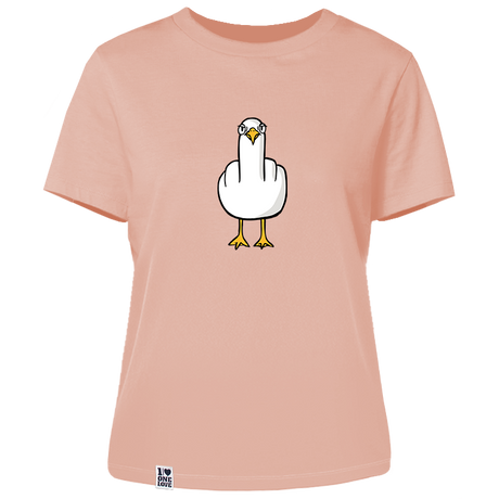 F**k You Möwe - Damen Shirt | 100% Bio-Baumwolle