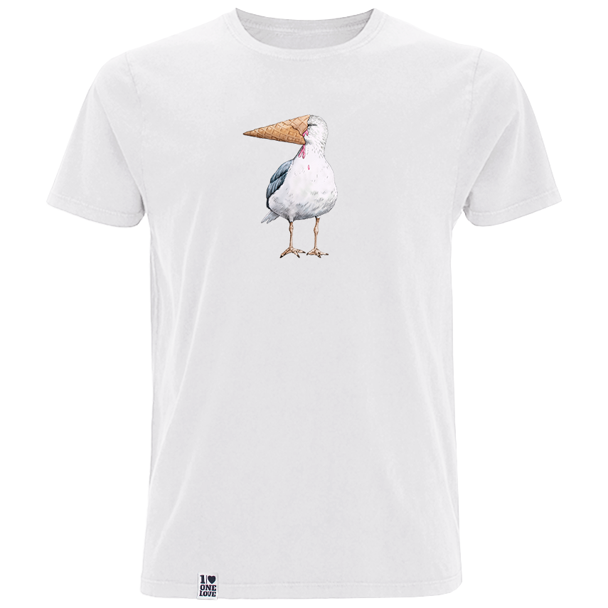 Eisvogel – Herren Shirt | 100% Bio-Baumwolle