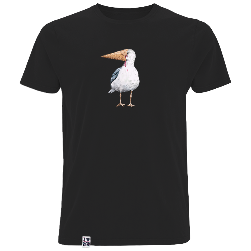 Eisvogel – Herren Shirt | 100% Bio-Baumwolle