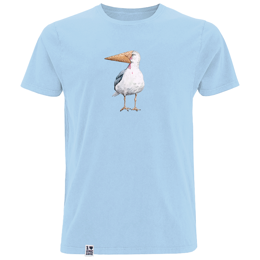 Eisvogel – Herren Shirt | 100% Bio-Baumwolle