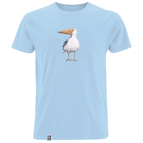 Eisvogel – Herren Shirt | 100% Bio-Baumwolle