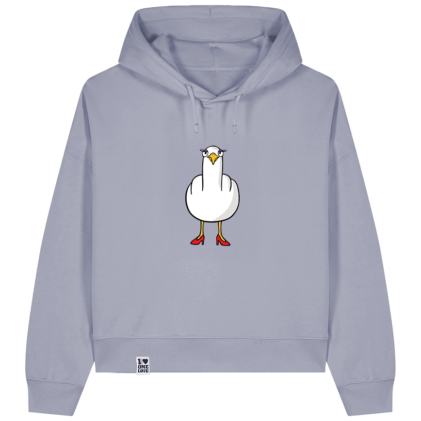 F**k You Möwenlady - Damen Hoodie | Bio-Baumwolle