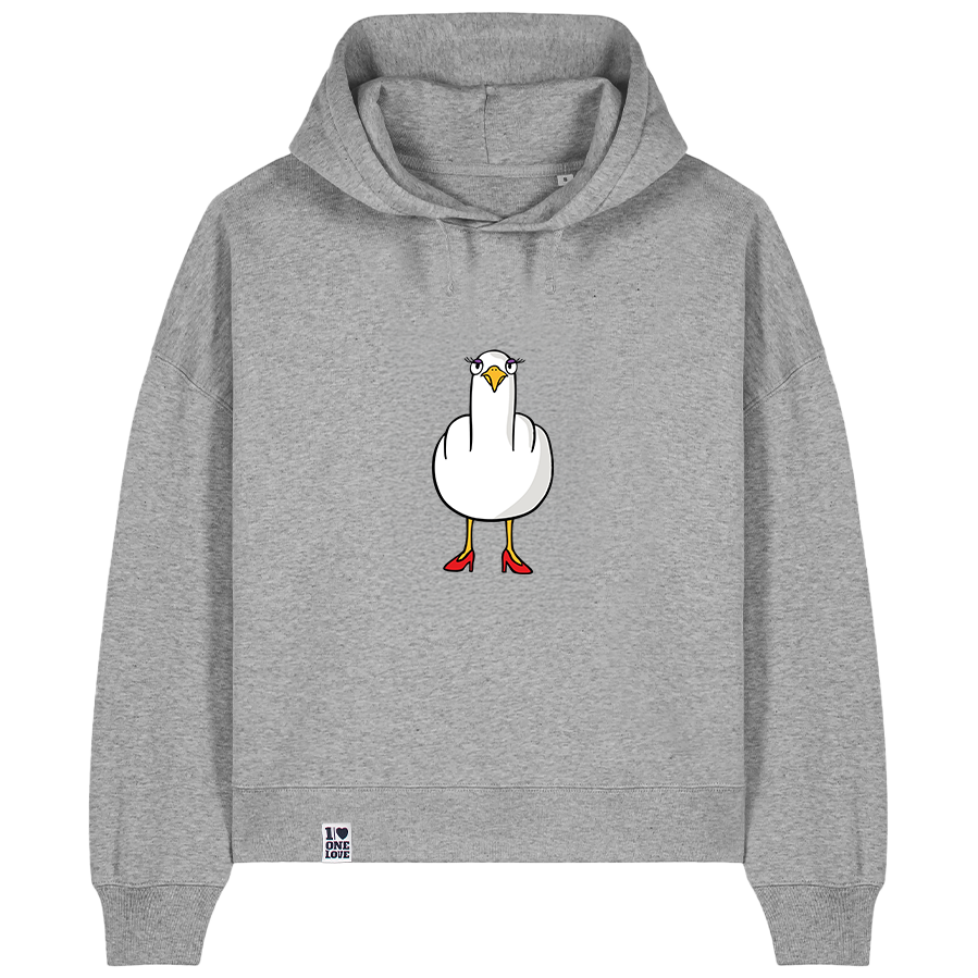 F**k You Möwenlady - Damen Hoodie | Bio-Baumwolle