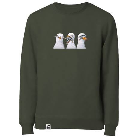 Unisex Sweater Möwenzauber – Fühl die Küste!