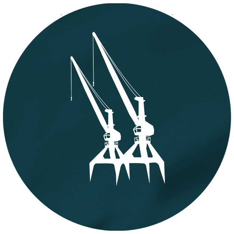 Stadthafen - Herren Shirt | 100% Bio-Baumwolle | Edler Stick