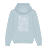 Ocean Collage – Unisex Hoodie | 100% Bio-Baumwolle | Backprint