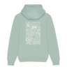 Ocean Collage – Unisex Hoodie | 100% Bio-Baumwolle | Backprint