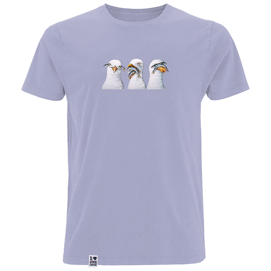 Möwen - Herren Shirt | 100% Bio-Baumwolle