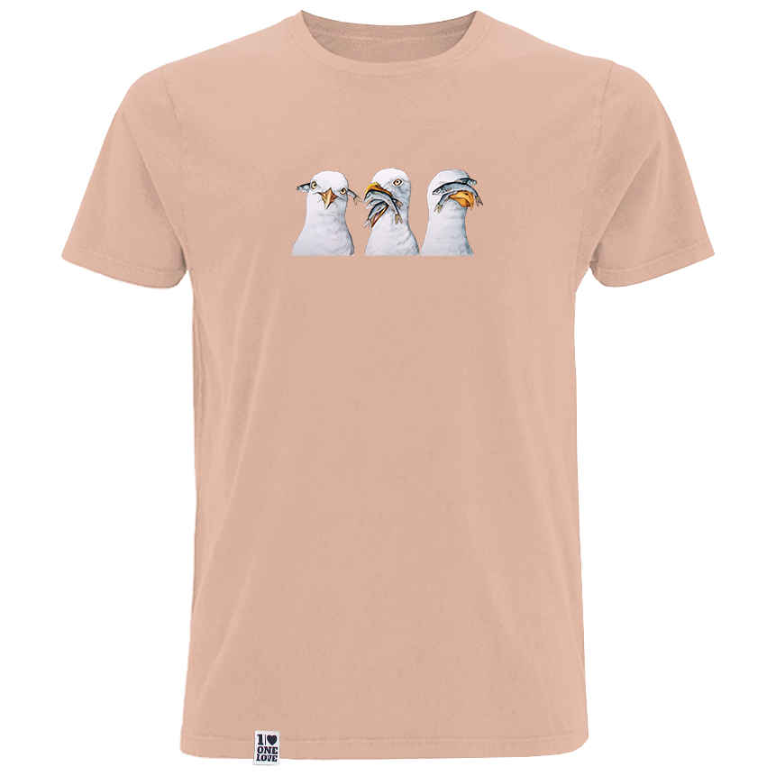 Möwen - Herren Shirt | 100% Bio-Baumwolle
