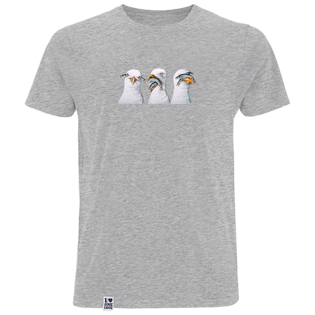 Möwen - Herren Shirt | 100% Bio-Baumwolle