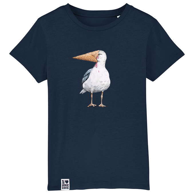 „Eisvogel Kids Shirt – Meeresbrise zum Anziehen“